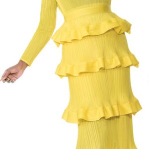 Yellow, Black or Fuchsia Dress