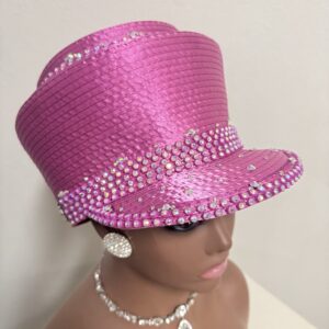 Two Tier Fuchsia Visor Cap